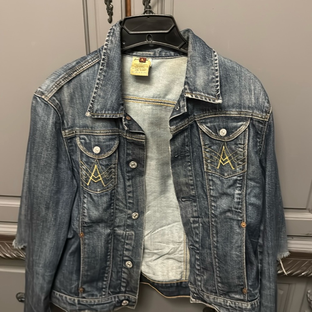 Seven of all mankind a pocket, jean jacket